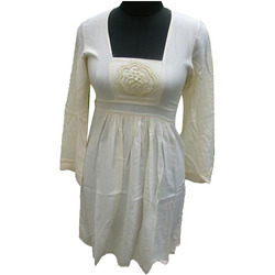 Manufacturers Exporters and Wholesale Suppliers of White Kurti New Delhi Delhi